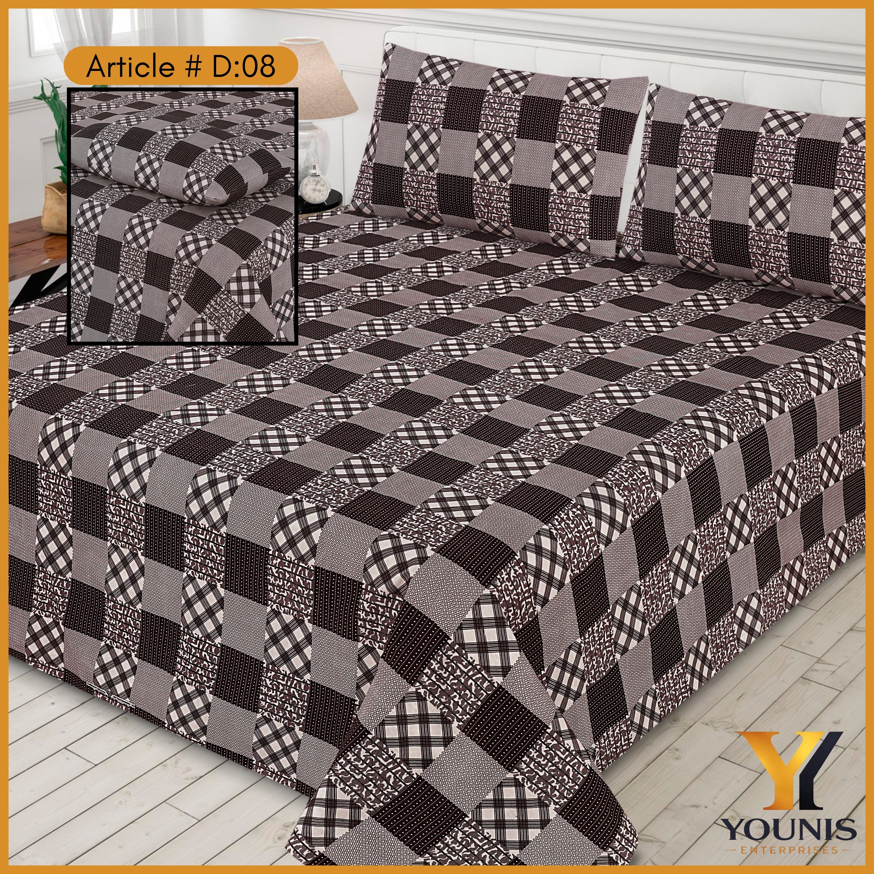 Pure Cotton Premium Bedsheet – Comfort Meets Timeless Style