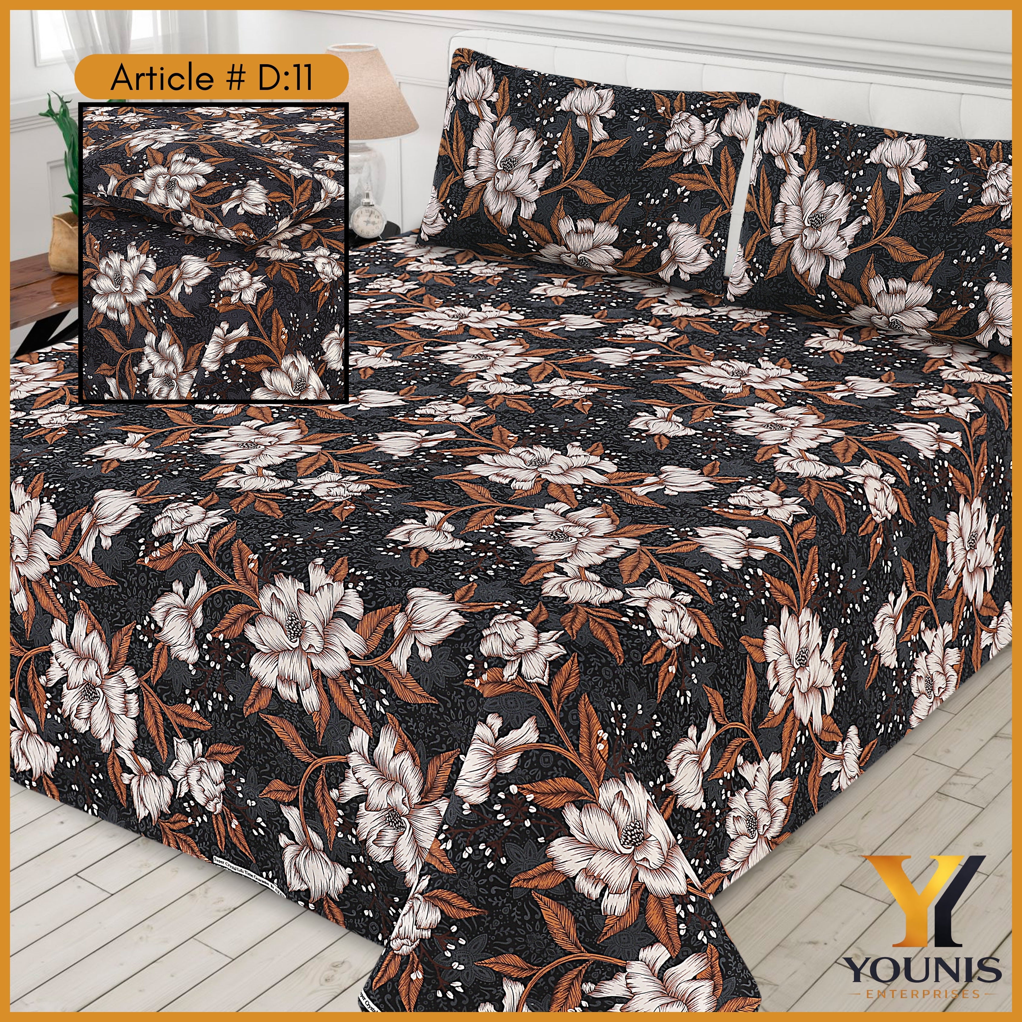 Pure Cotton Premium Bedsheet – Comfort Meets Timeless Style