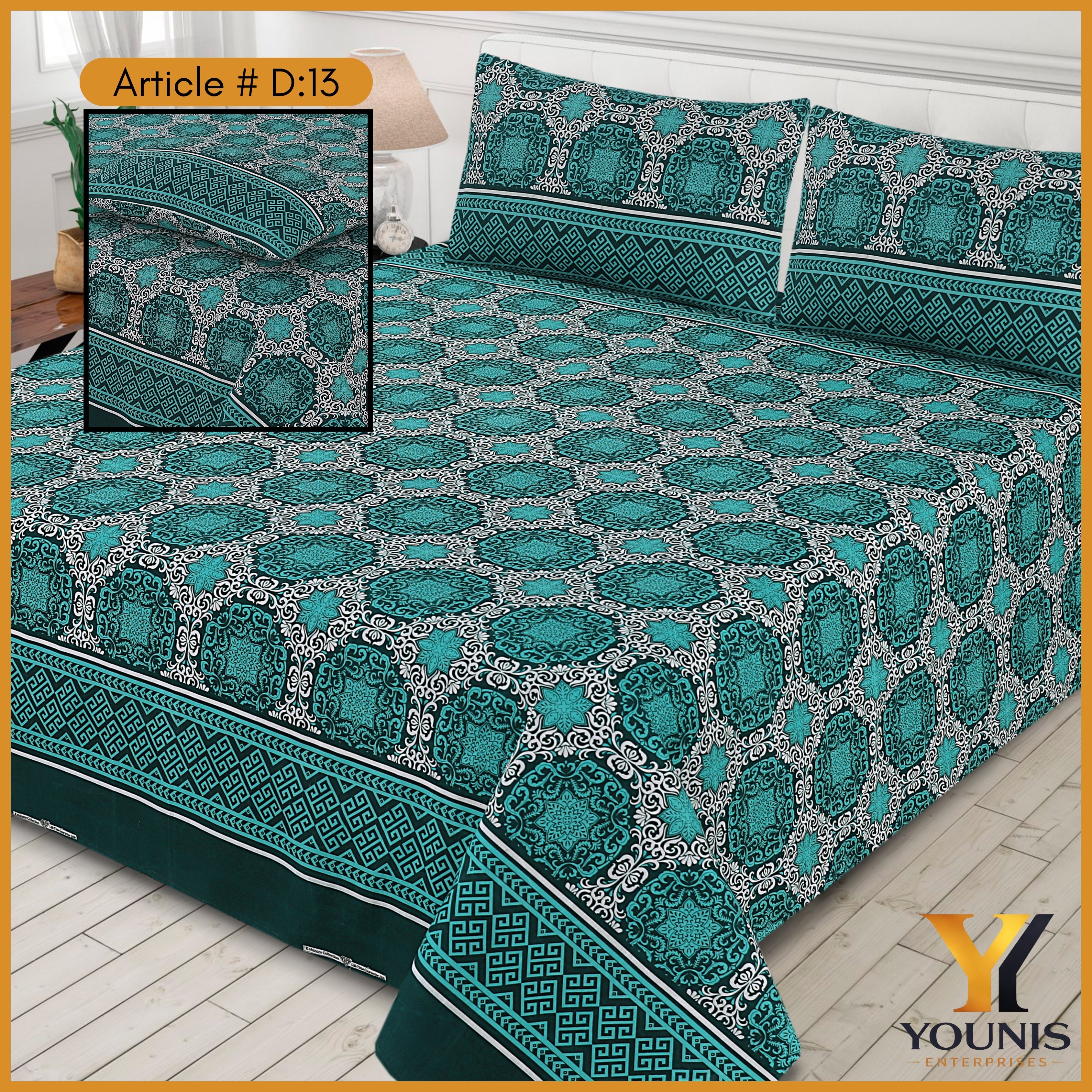 Pure Cotton Premium Bedsheet – Comfort Meets Timeless Style