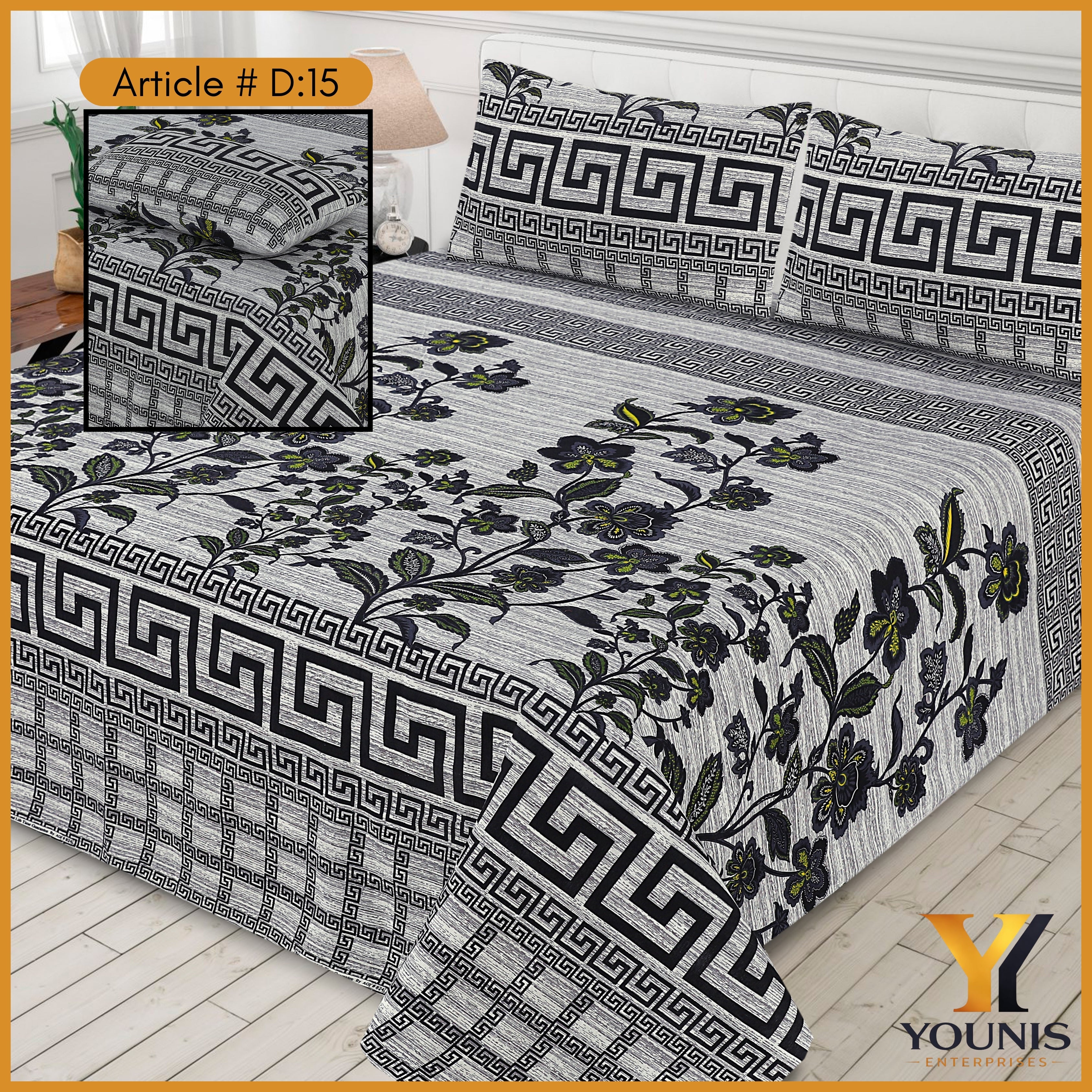 Pure Cotton Premium Bedsheet – Comfort Meets Timeless Style