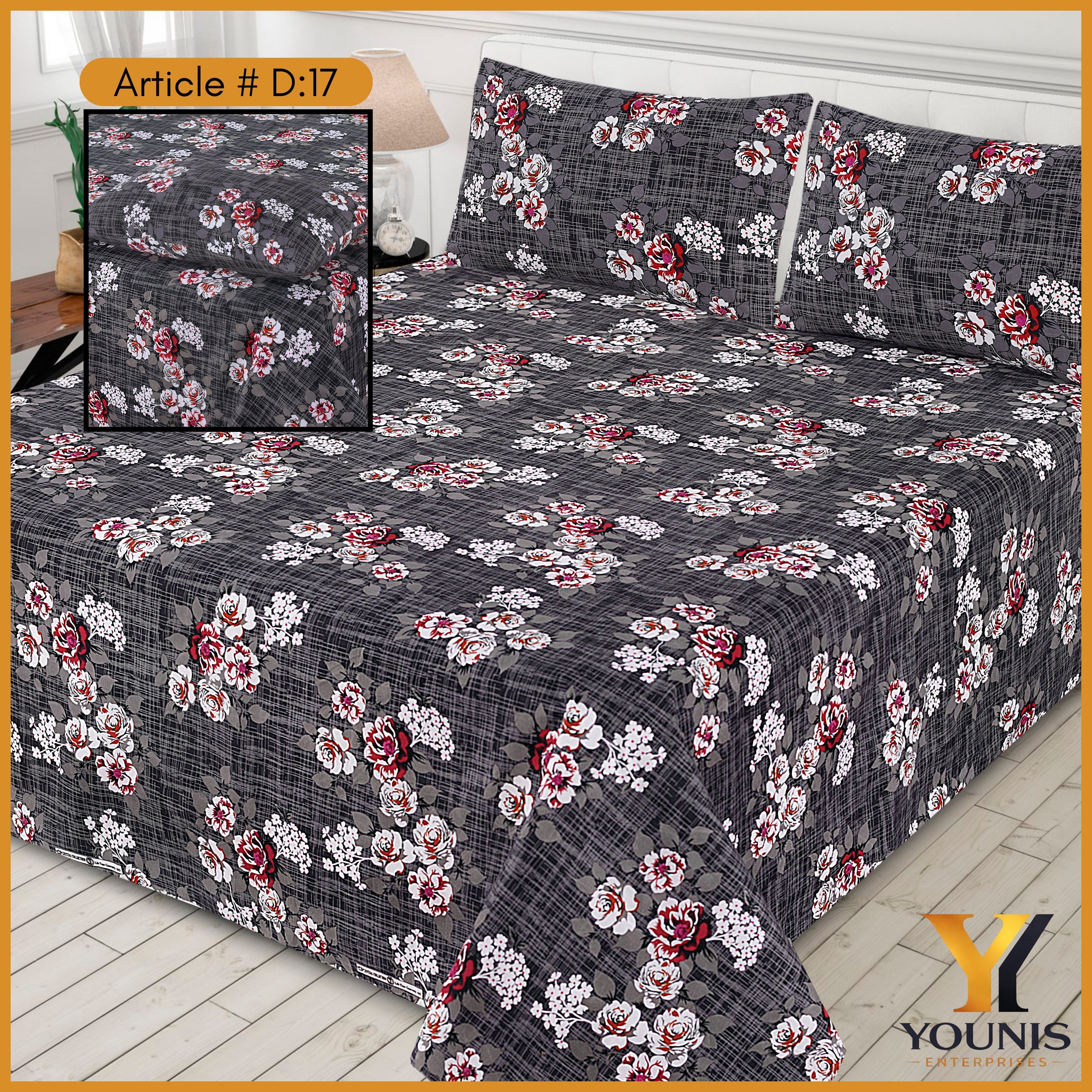 Pure Cotton Premium Bedsheet – Comfort Meets Timeless Style