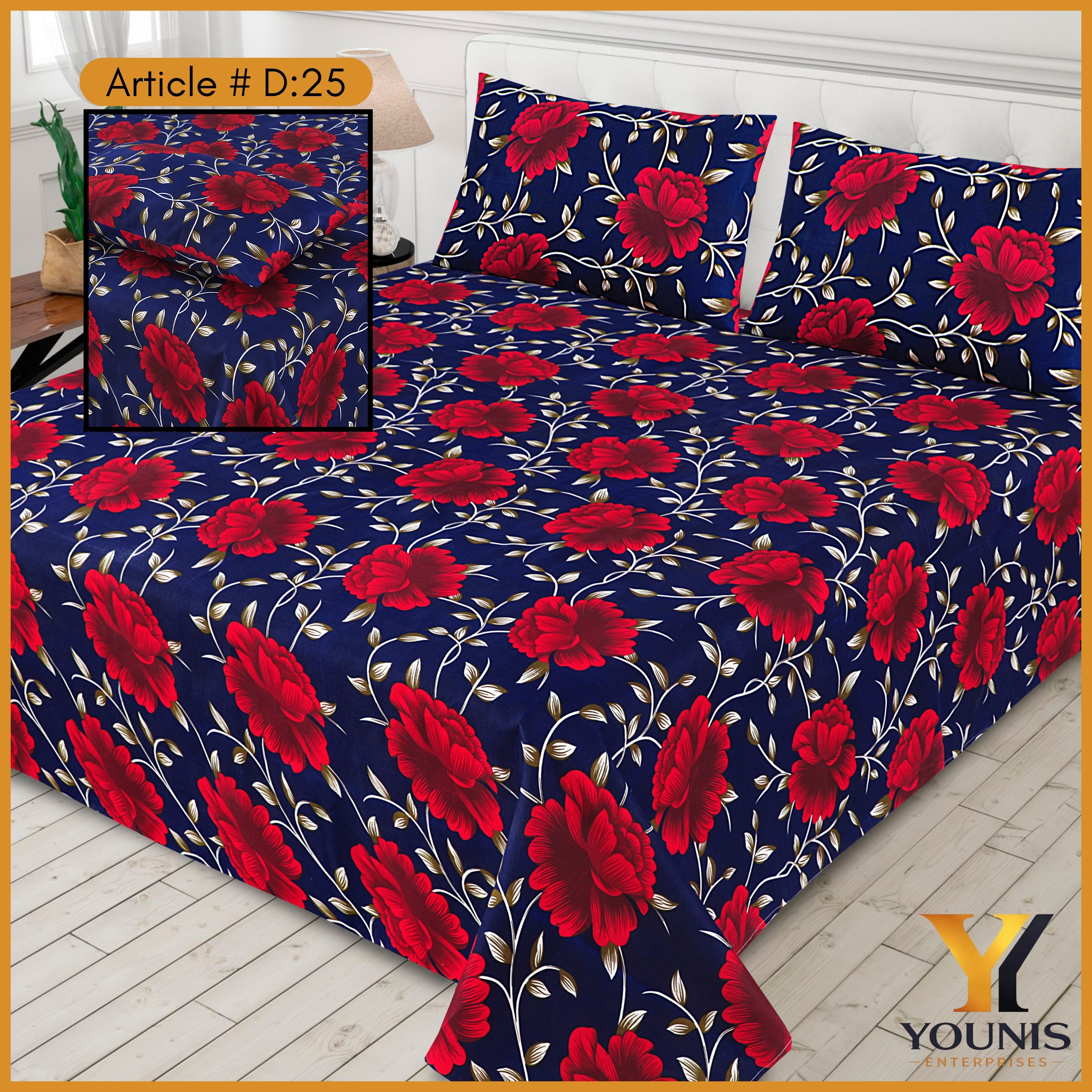 Pure Cotton Premium Bedsheet – Comfort Meets Timeless Style